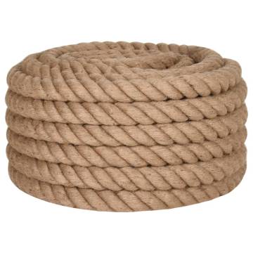 Jute Rope 25m Long | 40mm Thick - Versatile & Durable