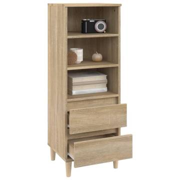 Highboard Sonoma Oak - Stylish Engineered Wood Furniture