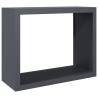 Firewood Rack Anthracite 100x40x80 cm Steel - Durable Storage