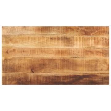 Rectangular Solid Wood Table Top - 100x50 cm | HipoMarket