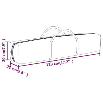 Folding Party Tent White 3x6m - Ideal for Outdoor Events