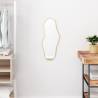  Wall Mirror Gold 60x25 cm Colour gold Size 60 x 25 cm Quantity in Package 1 