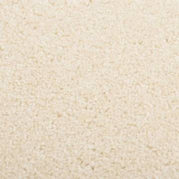 Elegant Cream Short Pile Rug 200x290 cm - Hipomarket