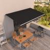 Manual Retractable Awning 500x350 cm - Anthracite | HipoMarket