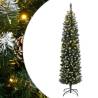  Artificial Slim Christmas Tree 150 LEDs 120 cm Size 120 cm Quantity in Package 1 Model with led Number of Branch Tips 