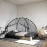 Mosquito Net Mongolia with Doors - 220 Mesh Black | Hipomarket