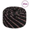  Boat Rope Black 20 mm 25 m Polypropylene Colour black and red Quantity in Package 1 Length 25 m Diameter 20 mm 