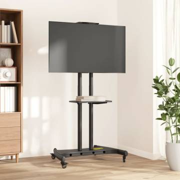 TV Stand on Wheels for 32-70 Inch Screens, Up to 60kg