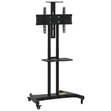 TV Stand on Wheels for 32-70 Inch Screens, Up to 60kg