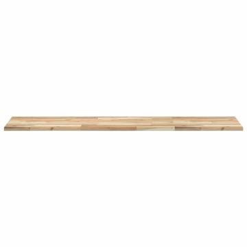 Stylish Floating Shelves - 4 pcs Solid Wood Acacia 140x40x2 cm