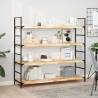  Floating Shelves 2 pcs 160x40x4 cm Untreated Solid Wood Acacia Colour natural Size 160 x 40 x 4 cm Quantity in Package 2 Number of Pieces 1 