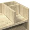 Desk Organiser Sonoma Oak - Compact & Durable | HipoMarket