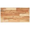 Floating Acacia Wood Shelves - 4 pcs | Stylish Storage Solutions