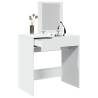  Dressing Table with Mirror White 73x46.5x120 cm Colour white Quantity in Package 1 