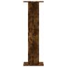 Speaker Stands 2 pcs Smoked Oak - Stylish & Durable Design