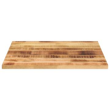 Square Solid Wood Table Top 80x80 cm | Rustic Mango Design