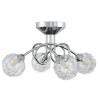 Stylish Ceiling Lamp with Mesh Wire Shades for G9 LED Lights