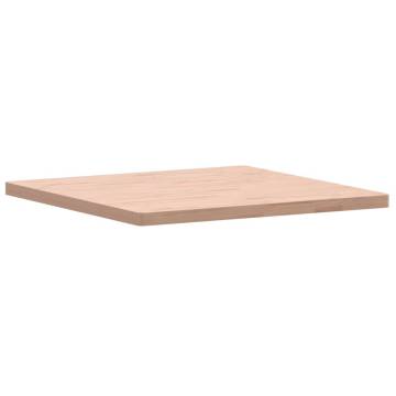 Table Top 90x90 cm Solid Wood Beech - Versatile & Durable