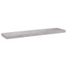 Concrete Grey Floating Wall Shelves – 2 pcs, 90x23.5 cm