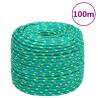  Boat Rope Green 6 mm 100 m Polypropylene Colour green Quantity in Package 1 Length 100 m Diameter 6 mm 