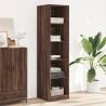  Wardrobe Brown Oak 50x50x200 cm Engineered Wood Colour brown oak Size 50 x 50 x 200 cm Quantity in Package 1 Amount 4 shelves 