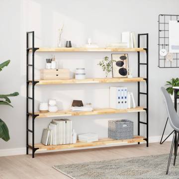 Floating Shelves - 3 pcs Untreated Solid Acacia Wood | Hipo Market