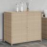 Beige Garden Storage Cabinet - Durable & Stylish - 83x45x76 cm