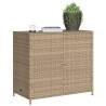 Beige Garden Storage Cabinet - Durable & Stylish - 83x45x76 cm