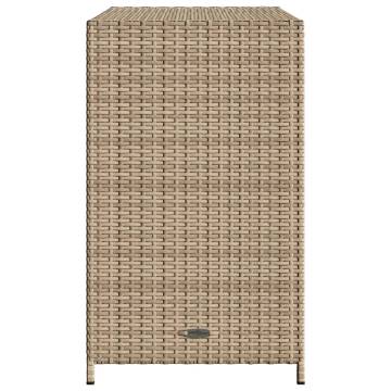 Beige Garden Storage Cabinet - Durable & Stylish - 83x45x76 cm