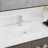 Luxury Matt White Basin with Faucet Hole | 60x46 cm Ceramic