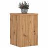 Artisian Oak Plant Stands - 2 pcs | Durable Engineered Wood