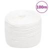  Boat Rope Full White 6 mm 100 m Polypropylene Colour white Quantity in Package 1 Length 100 m Diameter 6 mm 