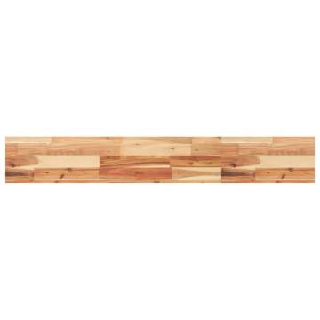 3 pcs Floating Shelves - Solid Acacia Wood | HipoMarket UK