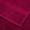 Premium Bath Towels SOLUND 4pcs Bordeaux 100x150cm - 600gsm