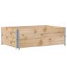 Pallet Collars 2 pcs 120x80 cm Solid Wood Pine | Hipo Market