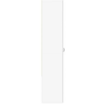 Stylish White File Cabinet - 60x32x153 cm Engineered Wood