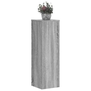 Stylish Plant Stand Set - Grey Sonoma Engineered Wood | HipoMarket