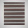 Zebra Blind 80 x 175 cm Coffee Colour brown Size 80 x 175 cm 