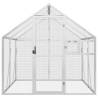 Aviary Silver 1.79x2x1.85 m Aluminium - Secure Bird Home