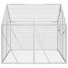 Aviary Silver 1.79x2x1.85 m Aluminium - Secure Bird Home