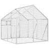 Aviary Silver 1.79x2x1.85 m Aluminium - Secure Bird Home