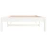 Day Bed White 90x200 cm | Solid Pine Wood - Hipomarket