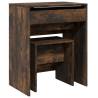 Dressing Table and Stool Smoked Oak | Stylish Bedroom Decor