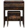 Dressing Table and Stool Smoked Oak | Stylish Bedroom Decor