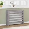 Radiator Cover Grey Sonoma - Stylish Engineered Wood Design