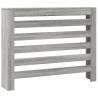 Radiator Cover Grey Sonoma - Stylish Engineered Wood Design