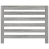 Radiator Cover Grey Sonoma - Stylish Engineered Wood Design