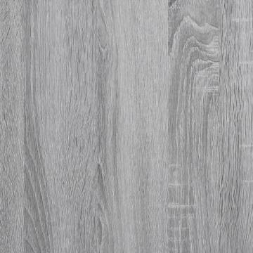 Radiator Cover Grey Sonoma - Stylish Engineered Wood Design