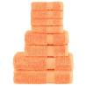  8 Piece Premium Towel Set SOLUND Orange 600 gsm Colour orange Quantity in Package 1 