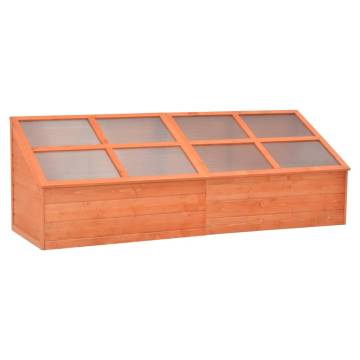 Wooden Greenhouse 180x57x62 cm - Durable & Stylish